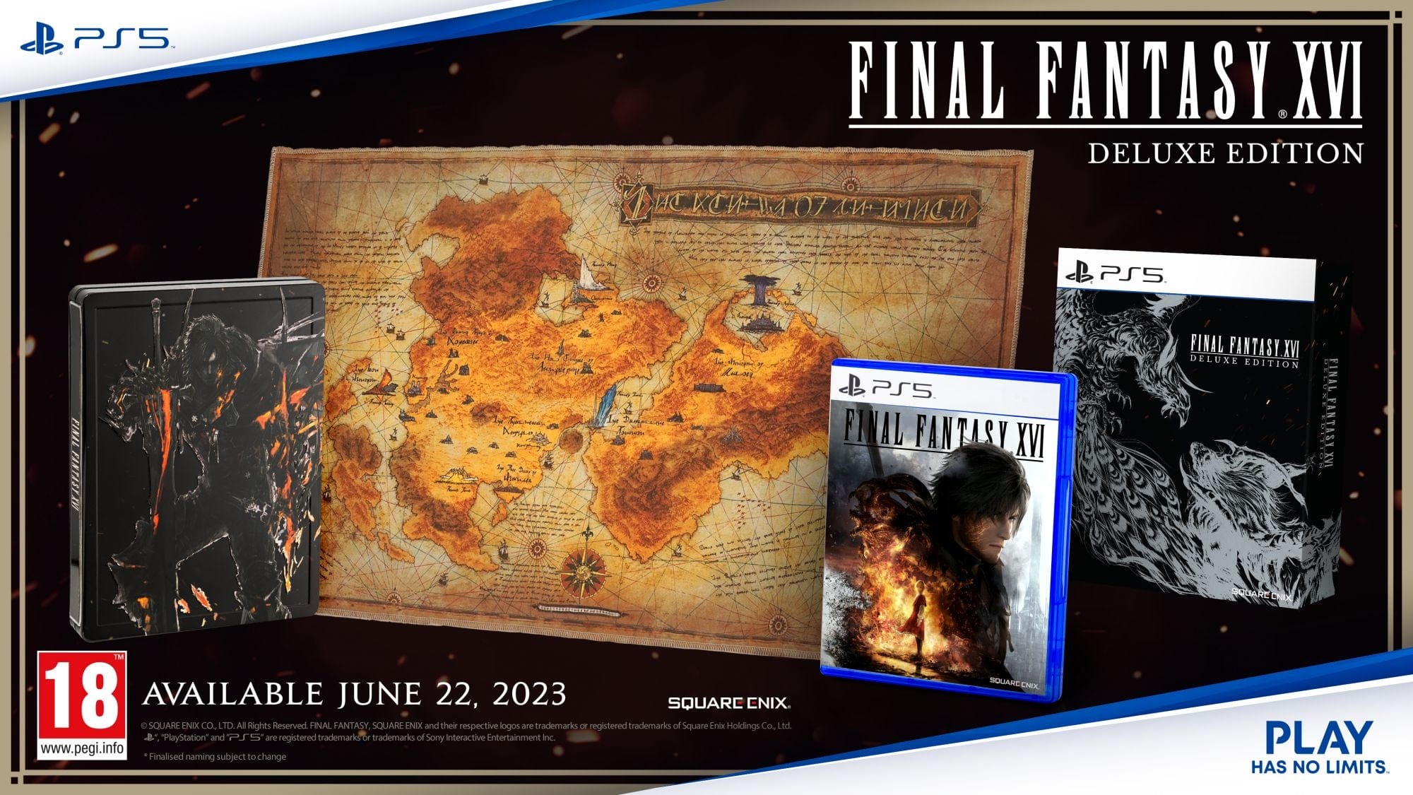 Final Fantasy Xvi - Deluxe Edition (Playstation 5) 5021290096943