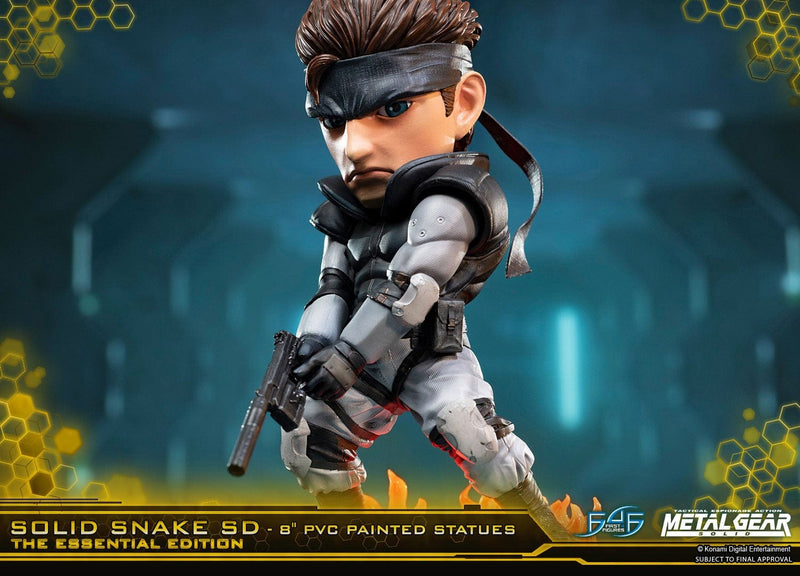 FIRST4FIGURES - METAL GEAR SOLID (SD SOLID SNAKE) PVC FIGURA 5060316622063