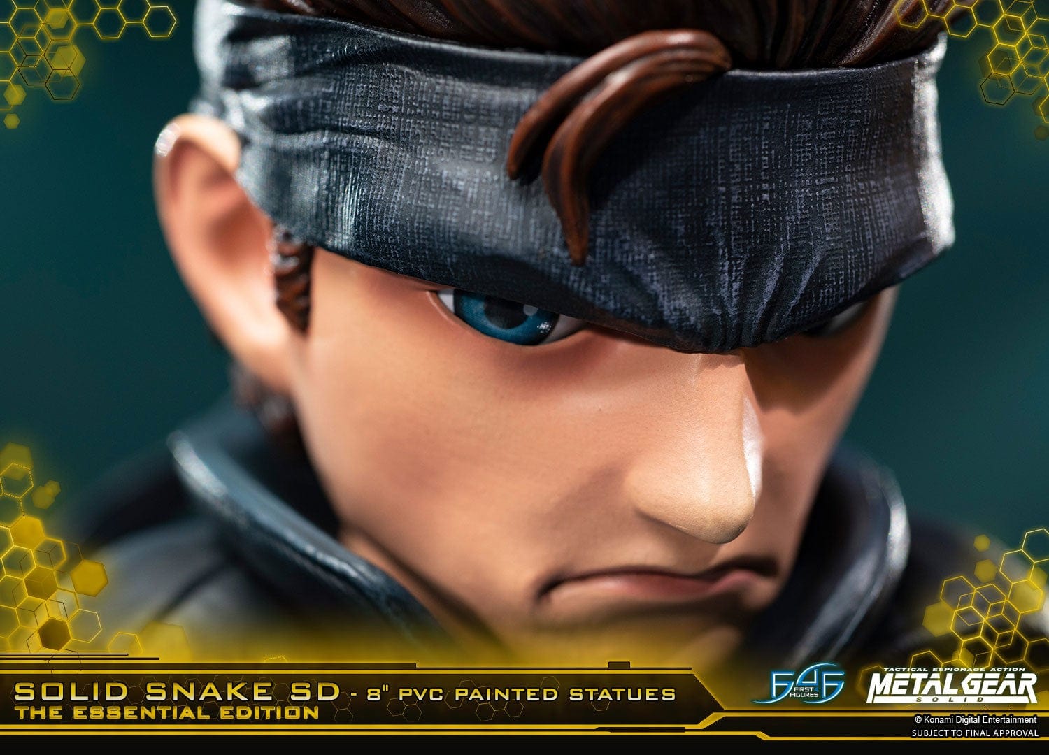 FIRST4FIGURES - METAL GEAR SOLID (SD SOLID SNAKE) PVC FIGURA 5060316622063