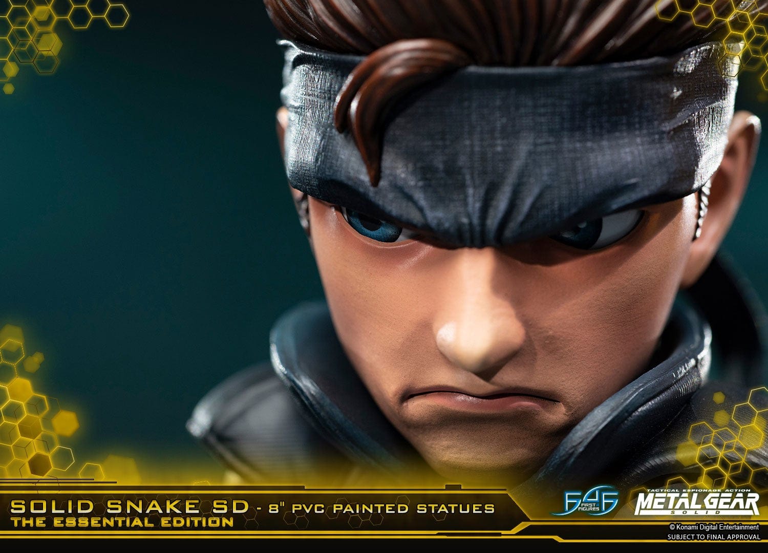 FIRST4FIGURES - METAL GEAR SOLID (SD SOLID SNAKE) PVC FIGURA 5060316622063