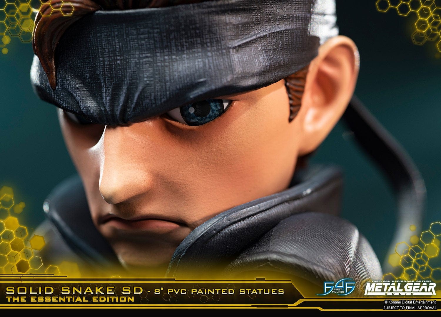 FIRST4FIGURES - METAL GEAR SOLID (SD SOLID SNAKE) PVC FIGURA 5060316622063