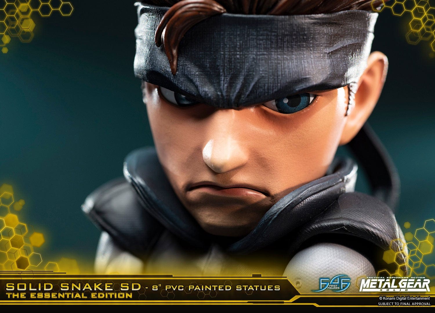 FIRST4FIGURES - METAL GEAR SOLID (SD SOLID SNAKE) PVC FIGURA 5060316622063