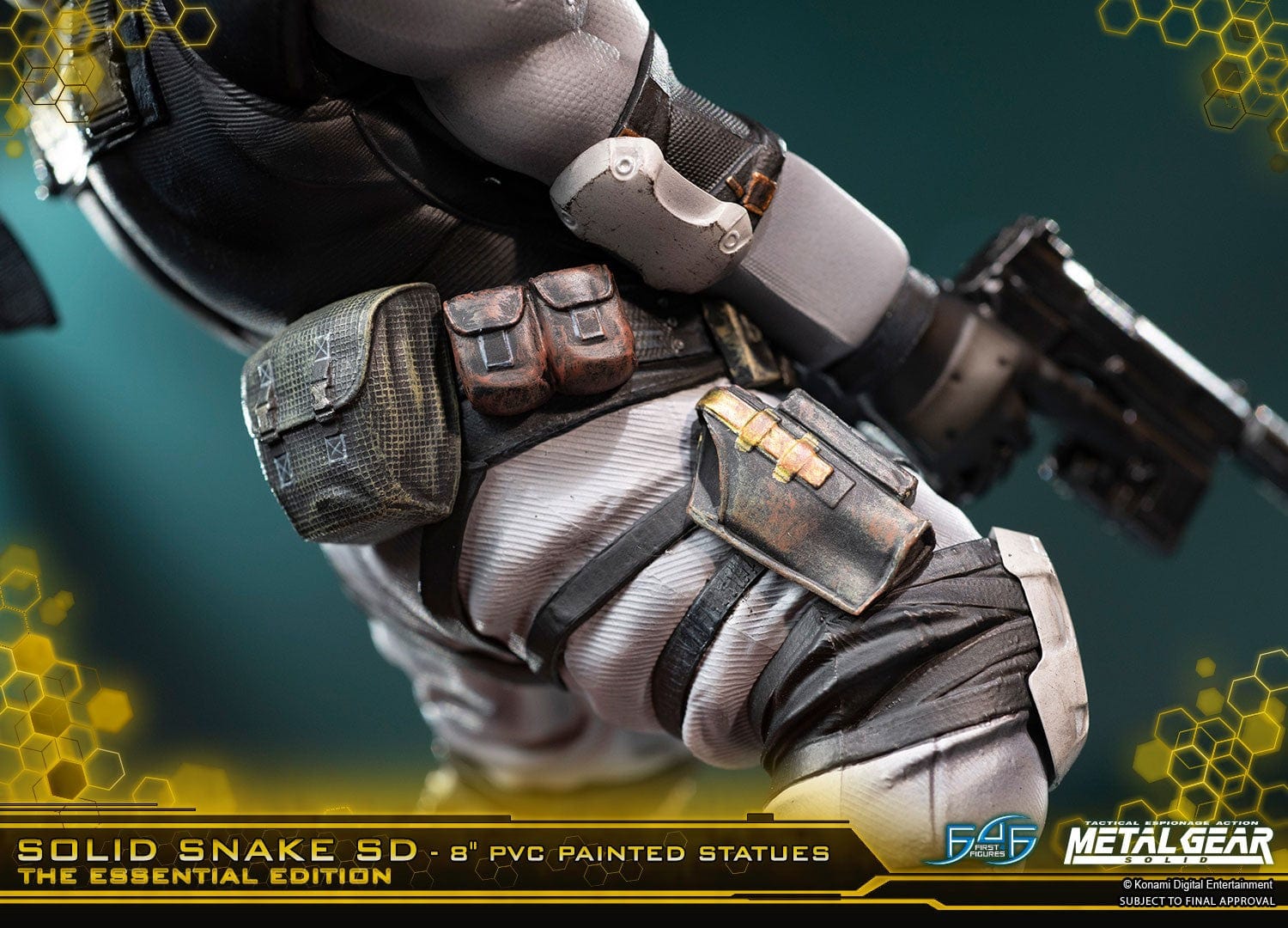 FIRST4FIGURES - METAL GEAR SOLID (SD SOLID SNAKE) PVC FIGURA 5060316622063