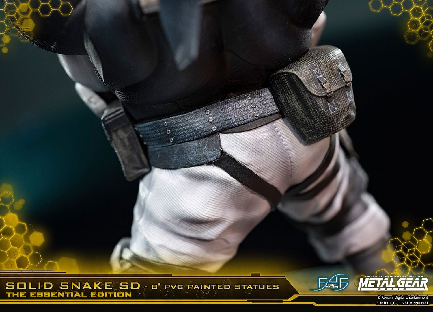 FIRST4FIGURES - METAL GEAR SOLID (SD SOLID SNAKE) PVC FIGURA 5060316622063