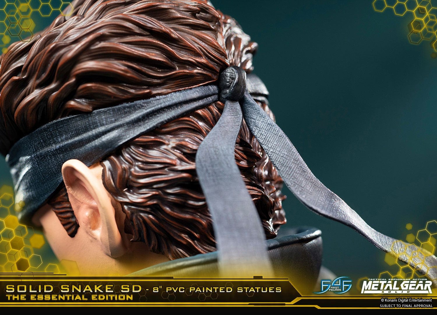 FIRST4FIGURES - METAL GEAR SOLID (SD SOLID SNAKE) PVC FIGURA 5060316622063