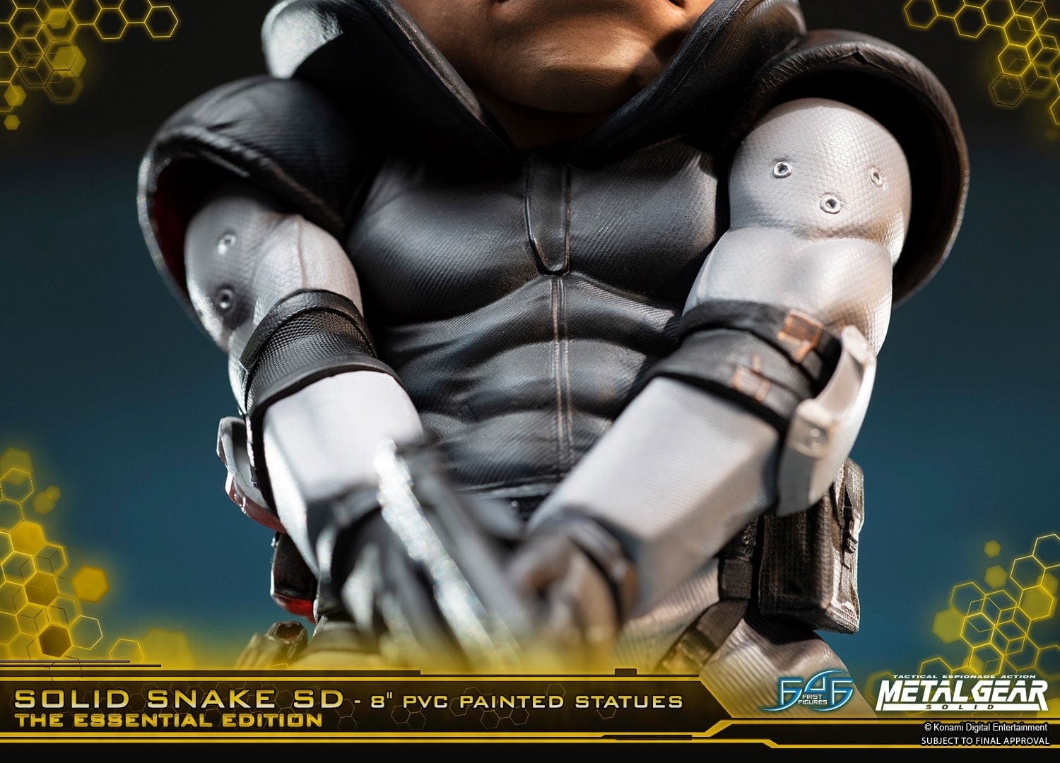 FIRST4FIGURES - METAL GEAR SOLID (SD SOLID SNAKE) PVC FIGURA 5060316622063