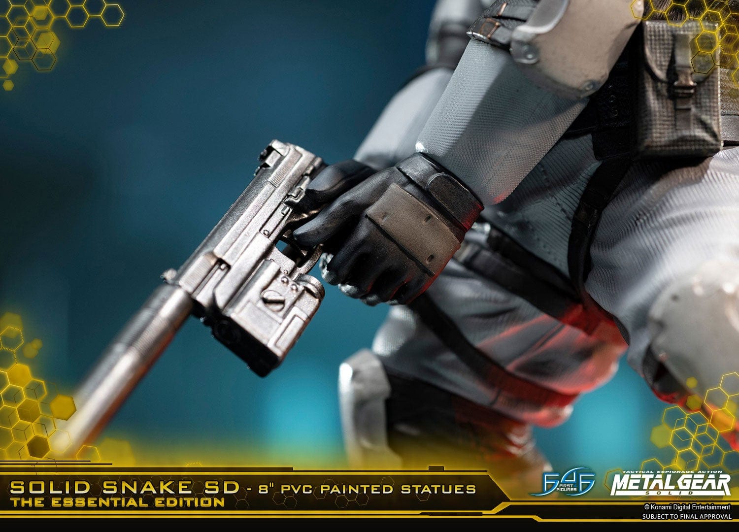 FIRST4FIGURES - METAL GEAR SOLID (SD SOLID SNAKE) PVC FIGURA 5060316622063