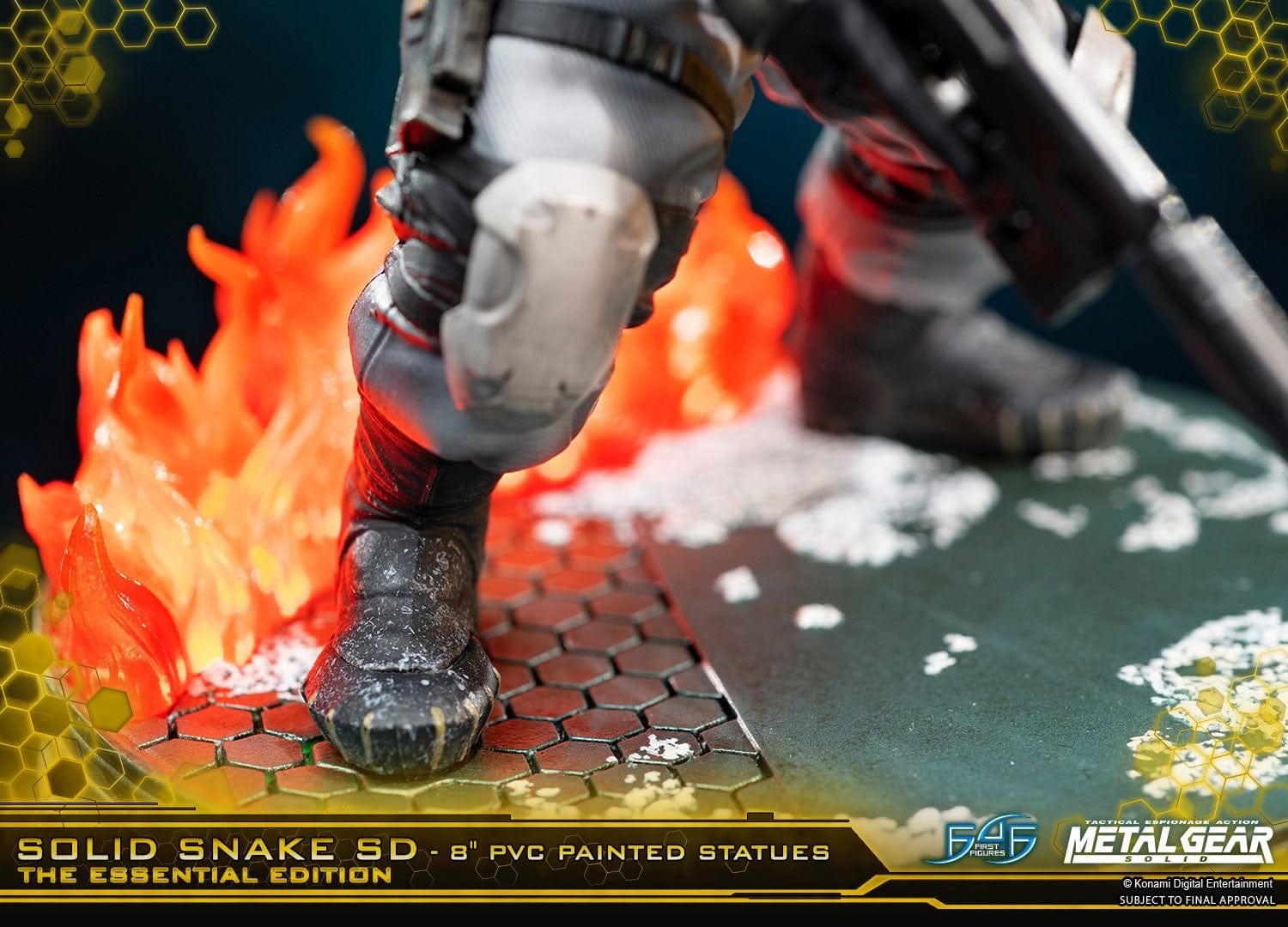 FIRST4FIGURES - METAL GEAR SOLID (SD SOLID SNAKE) PVC FIGURA 5060316622063