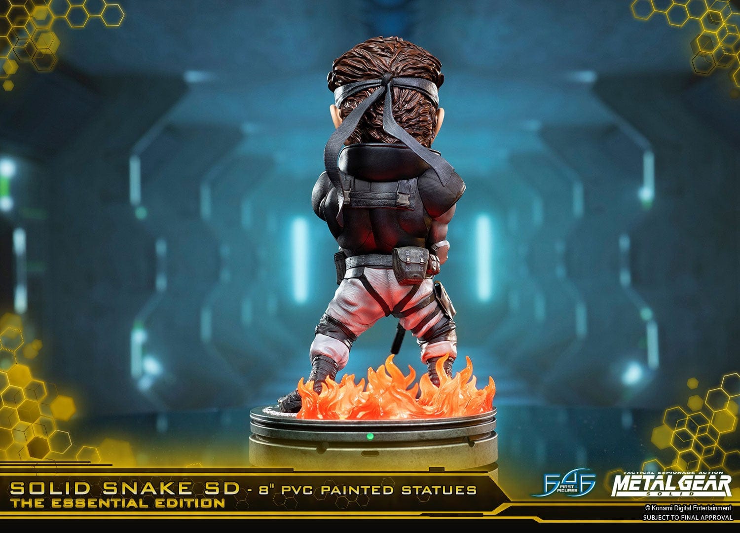 FIRST4FIGURES - METAL GEAR SOLID (SD SOLID SNAKE) PVC FIGURA 5060316622063