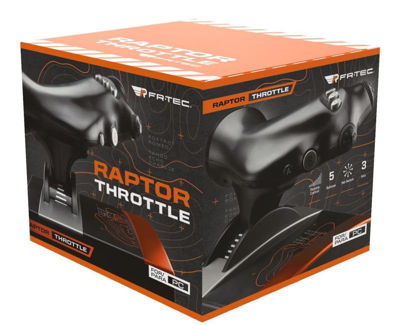 FR-TEC RAPTOR FLIGHT STICK THROTTLE 8436563093418