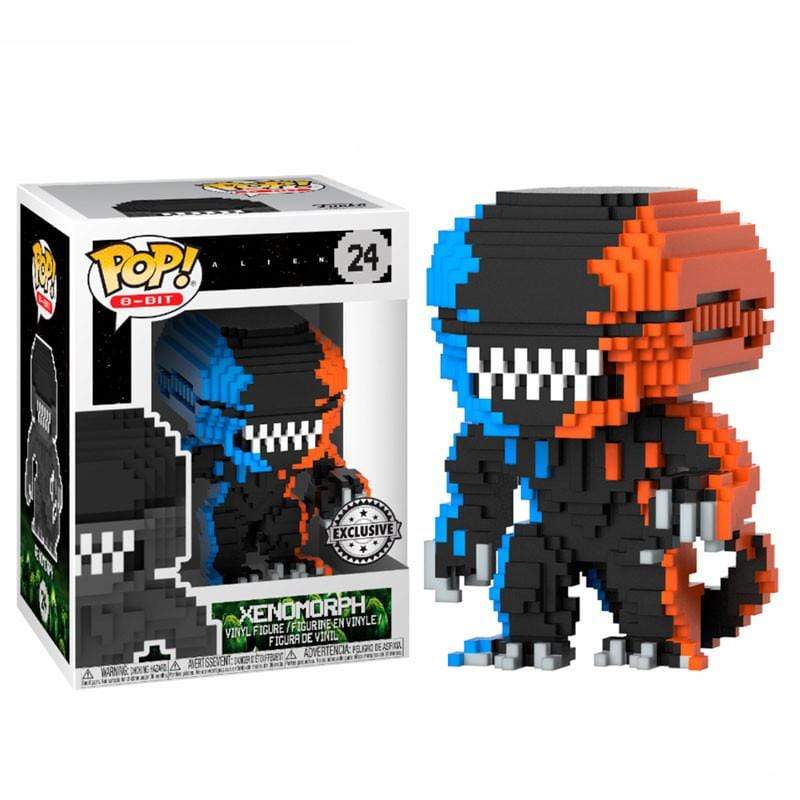 FUNKO 8-BIT POP: HORROR - ALIEN 2-TONE ORANŽNO MODER 889698317122
