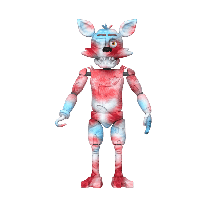 FUNKO ACTION FIGURE 5": FNAF TIEDYE- FOXY 889698642187