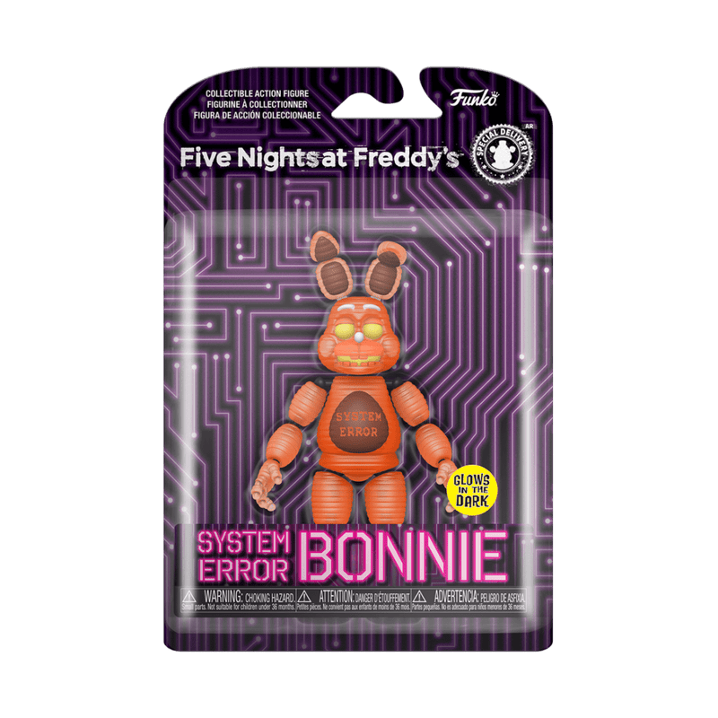 FUNKO ACTION FIGURE: FNAF S7- SYSTEM ERROR BONNIE(GW) 889698596855