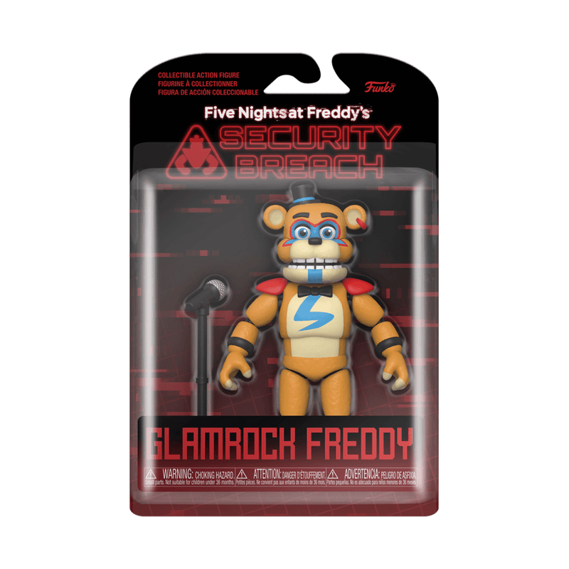 FUNKO ACTION FIGURE: FNAF - SECURITY BREACH - GLAMROCK FREDDY 889698474900