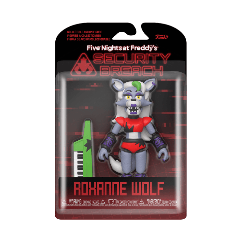FUNKO ACTION FIGURE: FNAF - SECURITY BREACH - ROXANNE WOLF 889698474931