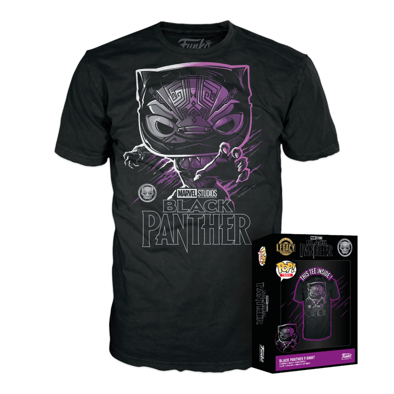 FUNKO BOXED TEE: MARVEL- BLACK PANTHER 889698646284