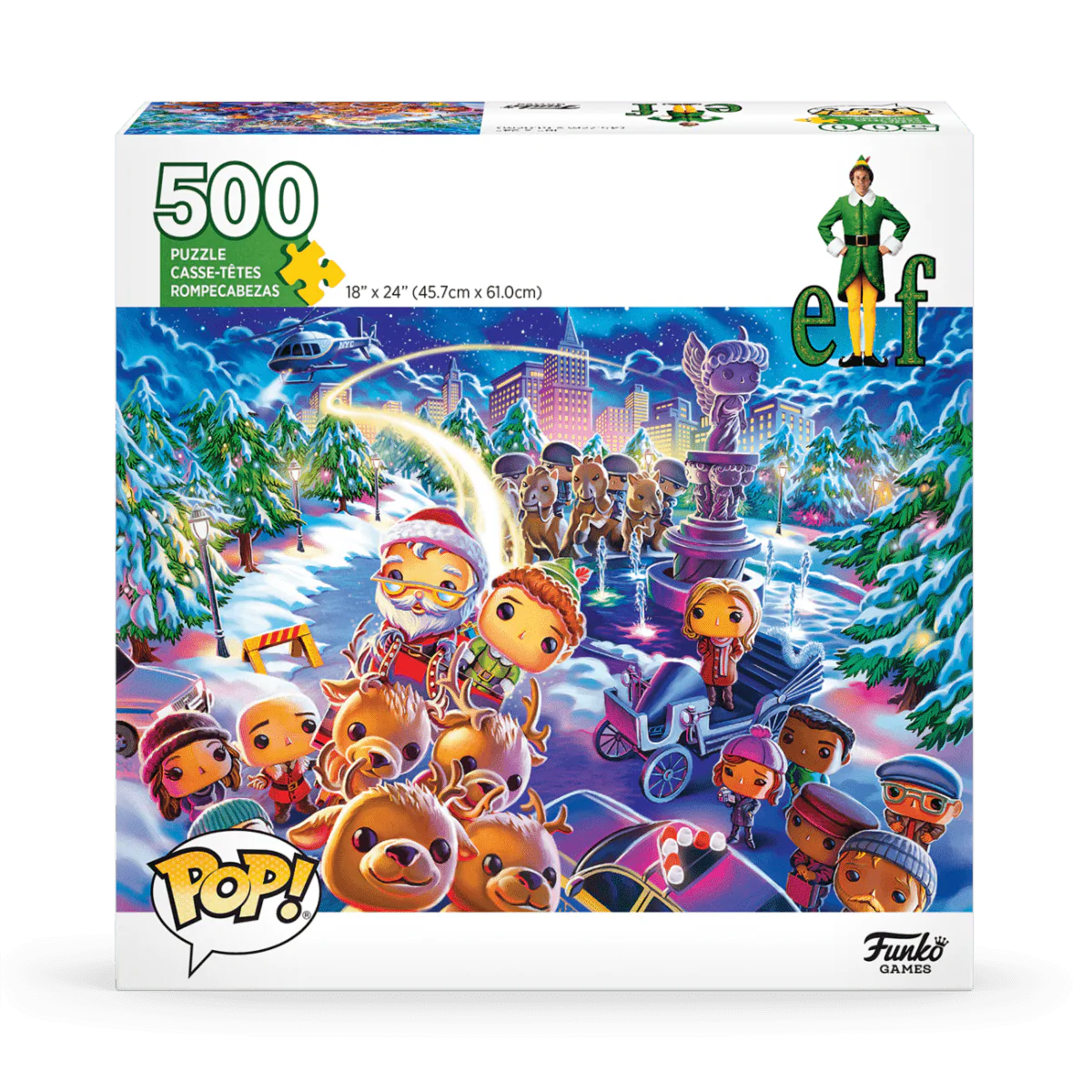 FUNKO GAMES POP! PUZZLES - ELF - 500 PIECES 889698673839