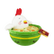FUNKO PAKA PAKA PLUSH: SOUP TROOP- 7" CHICKEN NOODLE 889698603973