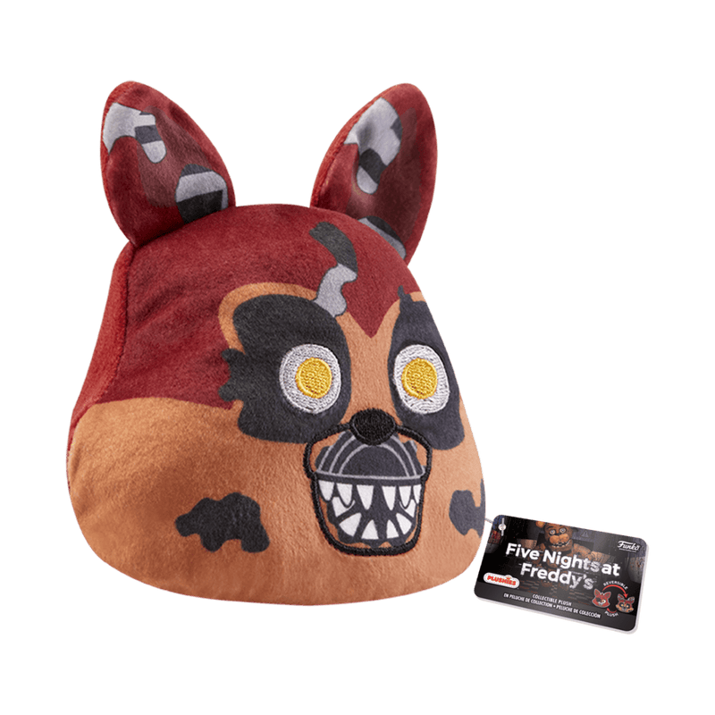FUNKO PLUSH: FIVE NIGHTS AT FREDDYS - REVERSIBLE HEADS - 4" FOXY 889698649841