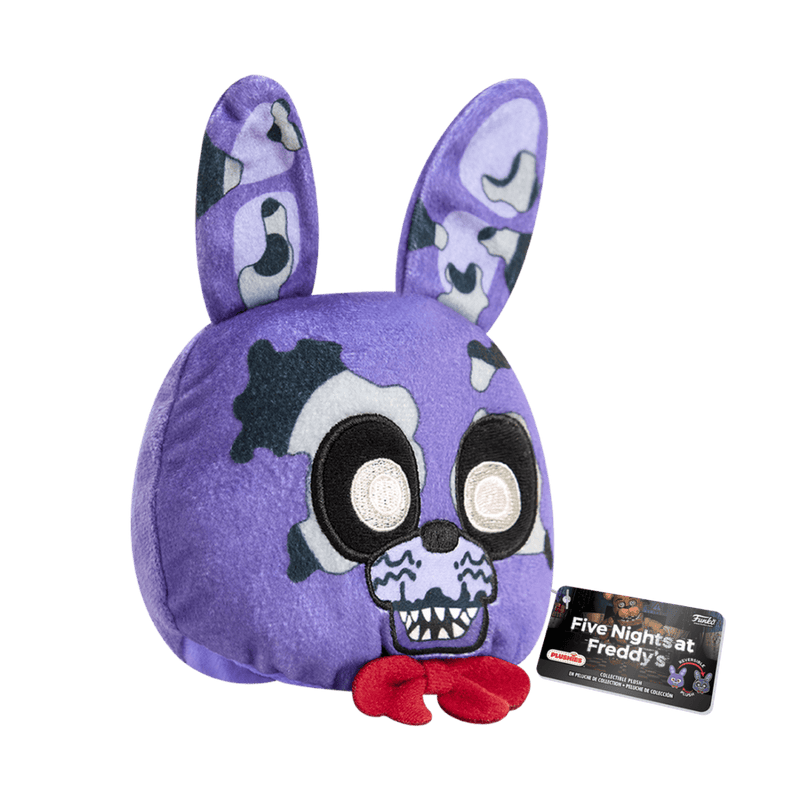 FUNKO PLUSH: FNAF REVERSIBLE HEADS - 4" BONNIE 889698649834