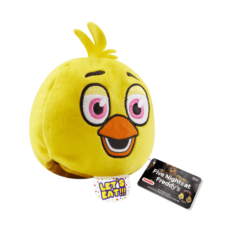 FUNKO PLUSH: FNAF REVERSIBLE HEADS - 4" CHICA 889698649865