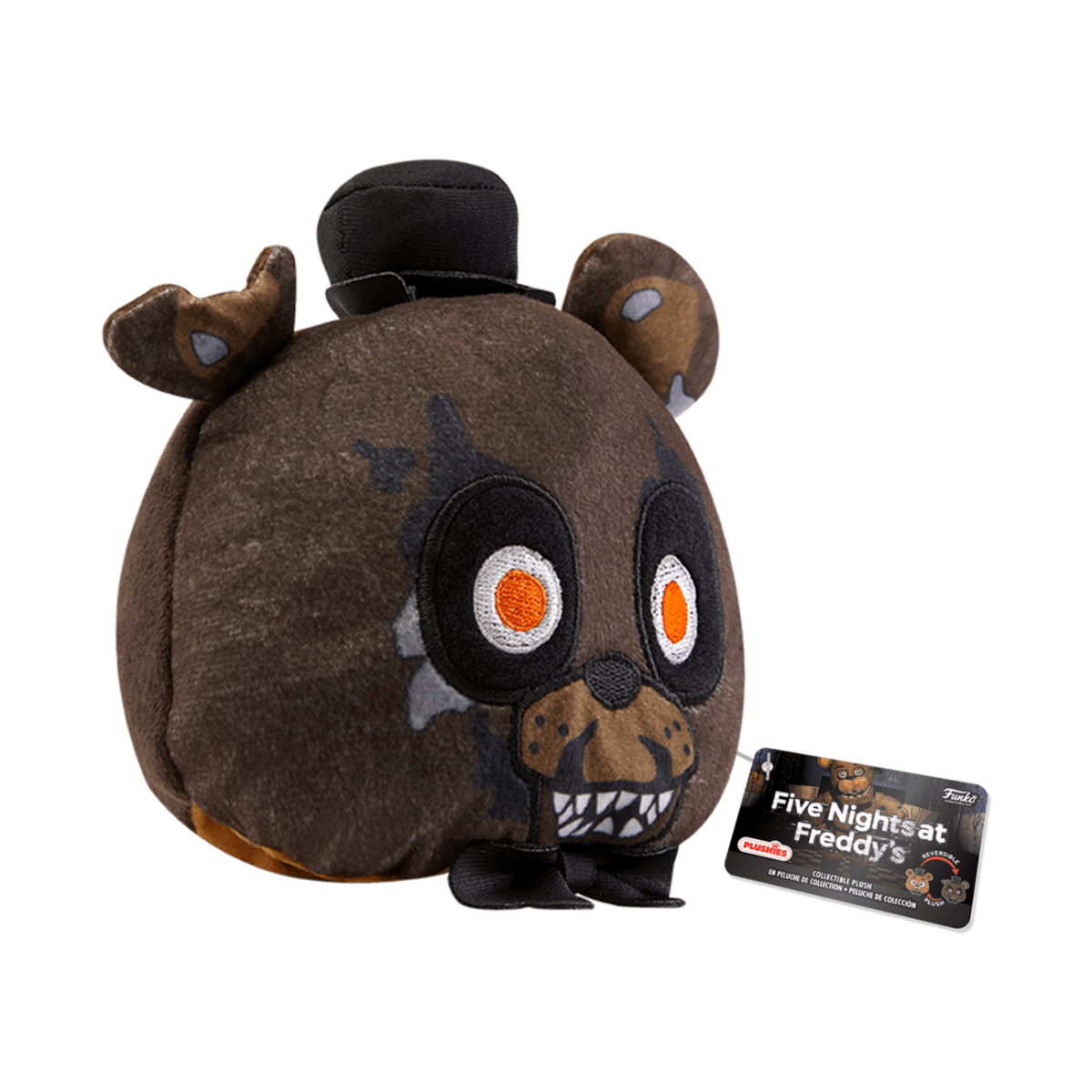 FUNKO PLUSH: FNAF REVERSIBLE HEADS - 4" FREDDY 889698649858