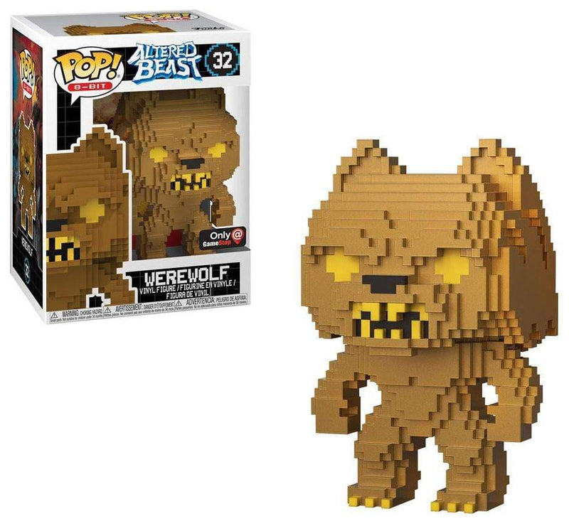 FUNKO POP! 8-BIT: ALTERED BEAST - WEREWOLF GOLD 889698326551