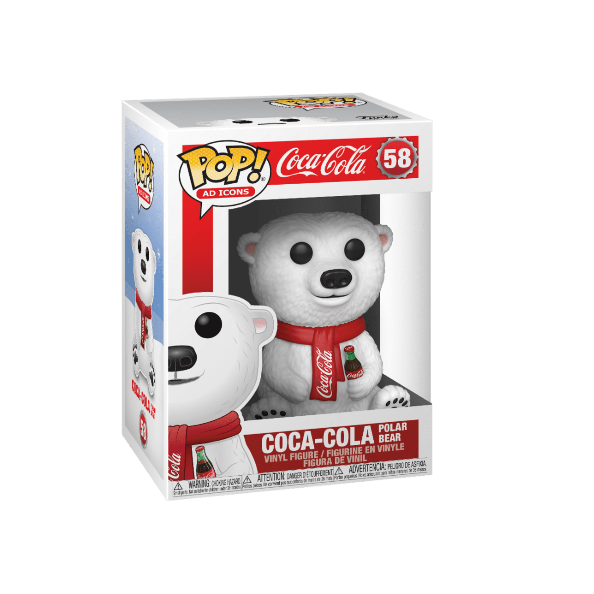 FUNKO POP AD ICONS: COCA-COLA - POLAR BEAR 889698417327