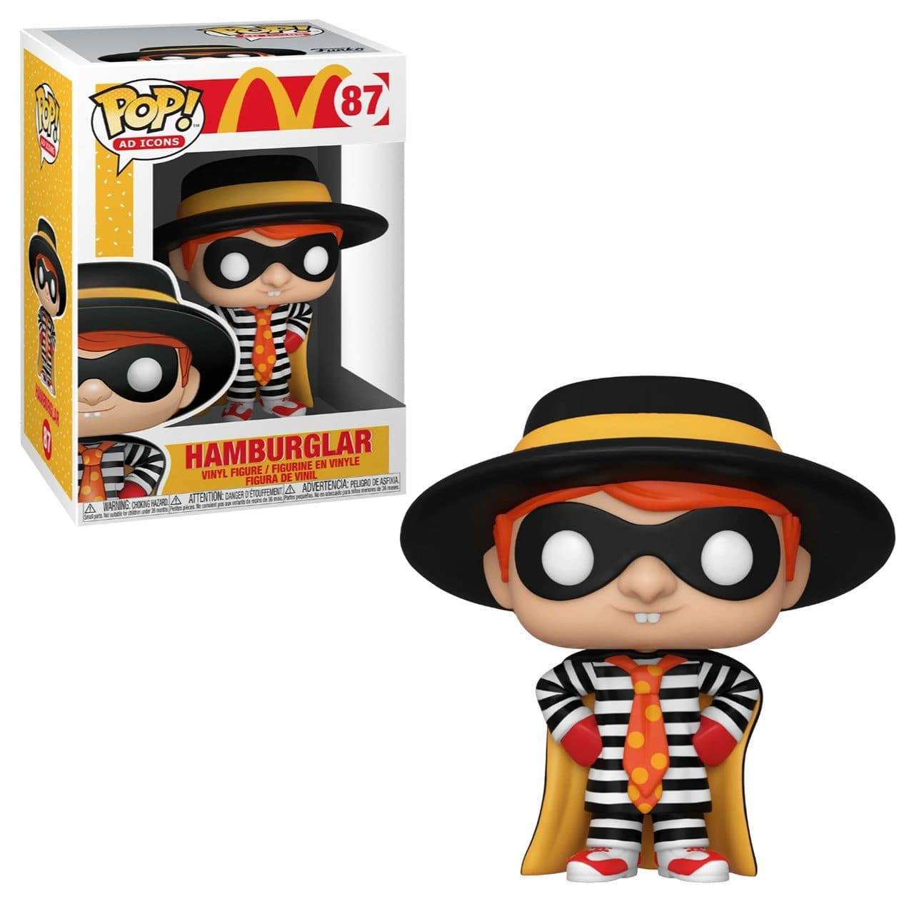 FUNKO POP AD ICONS: MCDONALD'S - HAMBURGLAR 889698457248