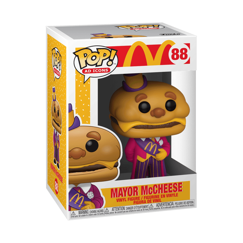 FUNKO POP AD ICONS: MCDONALD'S - MAYOR MCCHEESE 889698457255