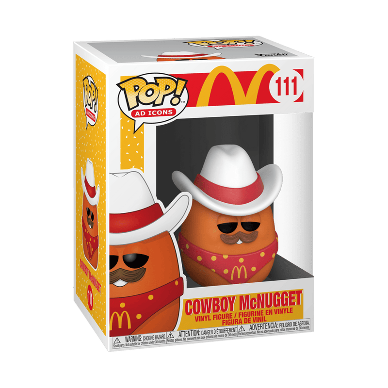 FUNKO POP AD ICONS: MCDONALDS -COWBOY NUGGET 889698529877