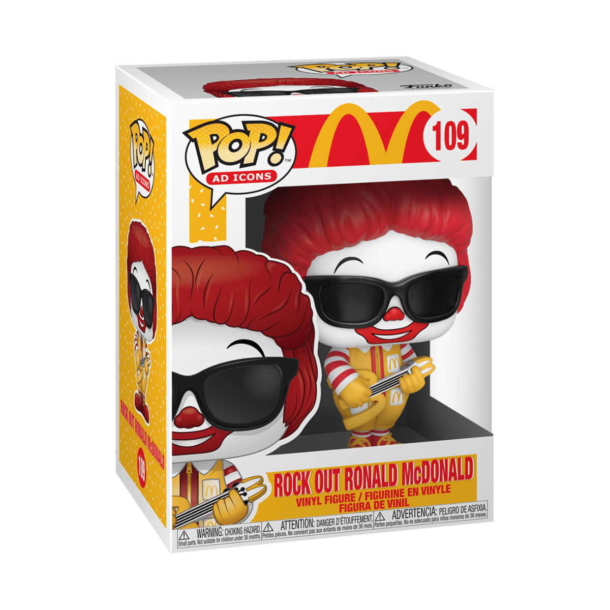 FUNKO POP AD ICONS: MCDONALDS - ROCK OUT RONALD 889698529914