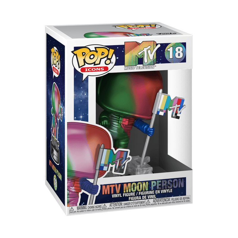 FUNKO POP AD ICONS: MTV - MOON PERSON 889698494595