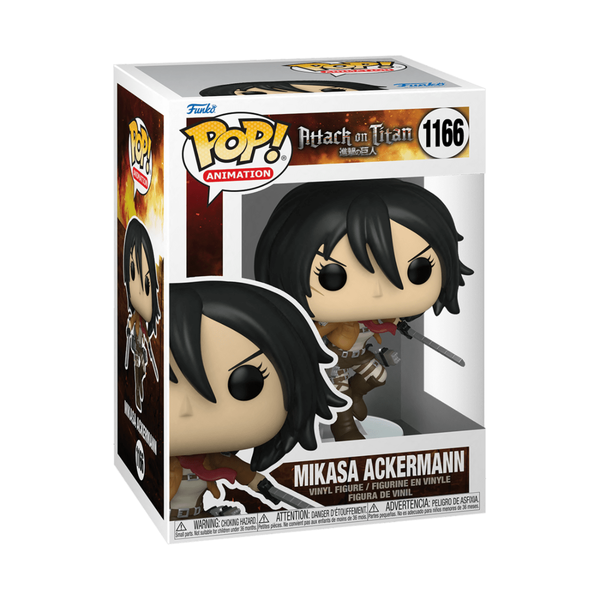 FUNKO POP ANIMATION: AOT S3- MIKASA ACKERMANN 889698579810