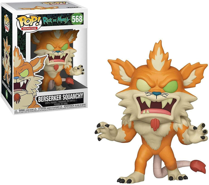 FUNKO POP! ANIMATION: RICK & MORTY -- BESERKER SQUANCHY 889698402514