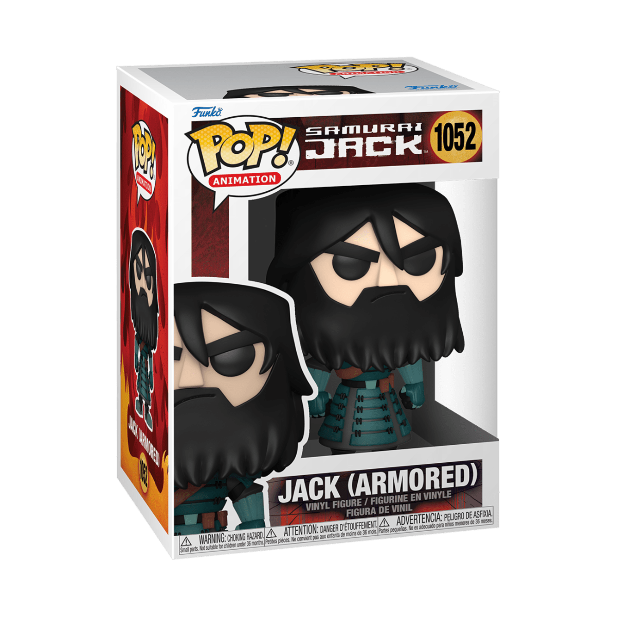 FUNKO POP ANIMATION: SAMURAI JACK -ARMORED JACK 889698492768