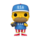 FUNKO POP ANIMATION: SIMPSONS - USA HOMER WITH PPJOE SIMPSONS SLEEVE 889698529624