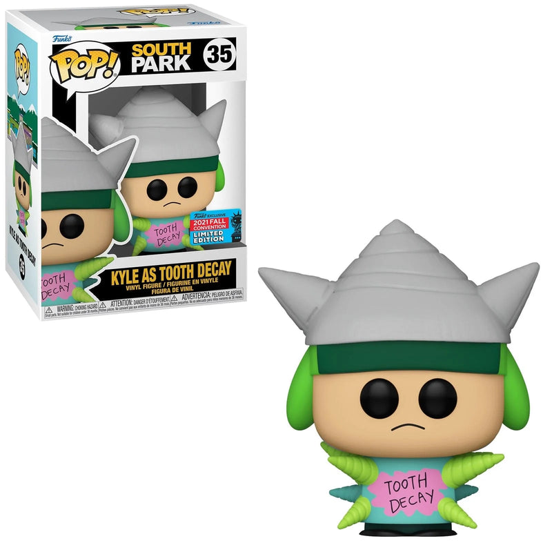 FUNKO POP! ANIMATION: SOUTH PARK - KYLE AS TOOTH DECAY  (METALLIC)(EXCL.) 889698586238
