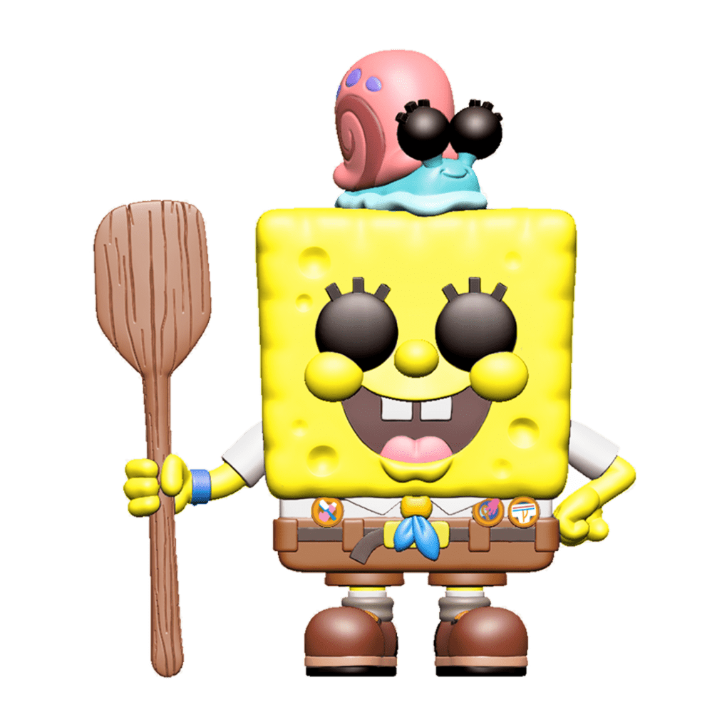 FUNKO POP ANIMATION: SPONGE BOB - SPONGEBOB IN CAMPING GEAR 889698471626