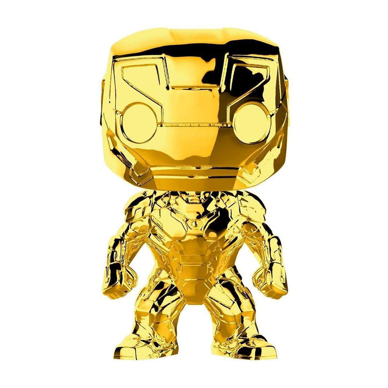 FUNKO POP! BOBBLE: MARVEL: MARVEL STUDIOS 10: IRON MAN (CHROME) 889698334341