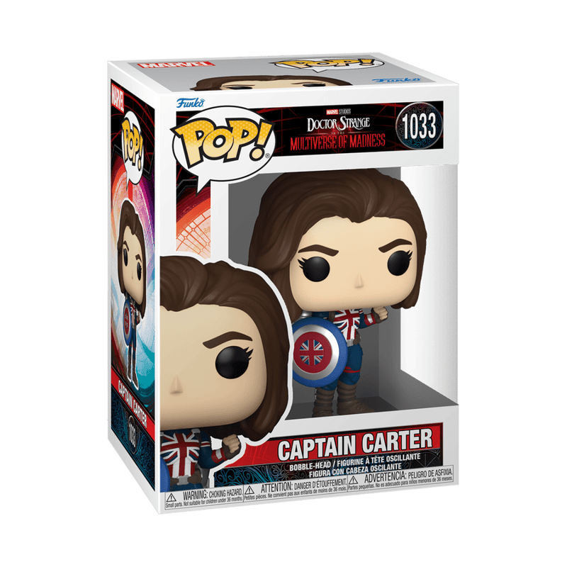 FUNKO POP: CAPTAIN CARTER 889698624084
