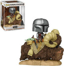 FUNKO POP DELUXE: THE MANDALORIAN - MANDO ON BANTHA W/CHILD IN BAG 889698523738