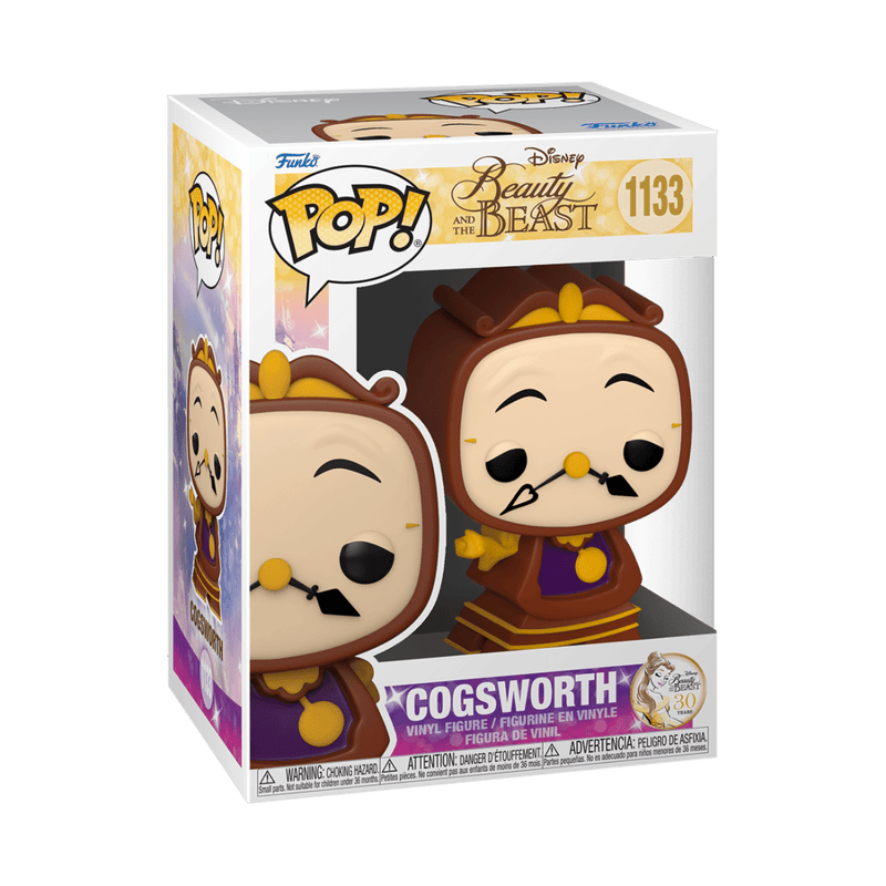 FUNKO POP DISNEY: BEAUTY & BEAST -COGSWORTH 889698575829