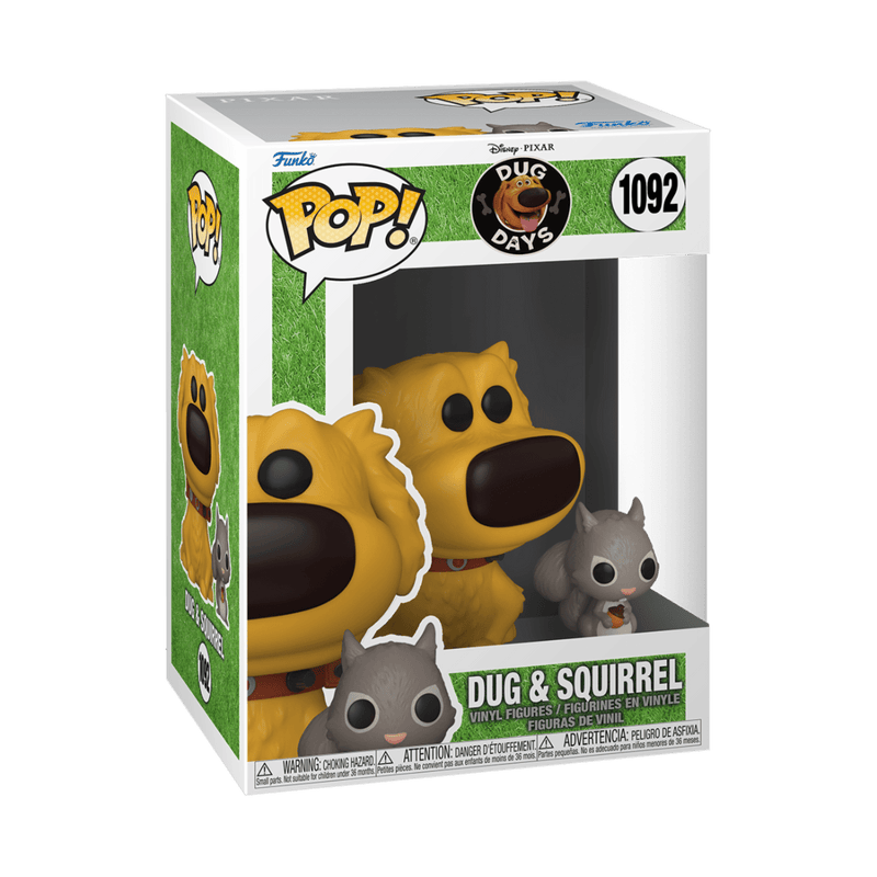 FUNKO POP DISNEY: DUG DAYS - DUG W/SQUIRREL 889698573849