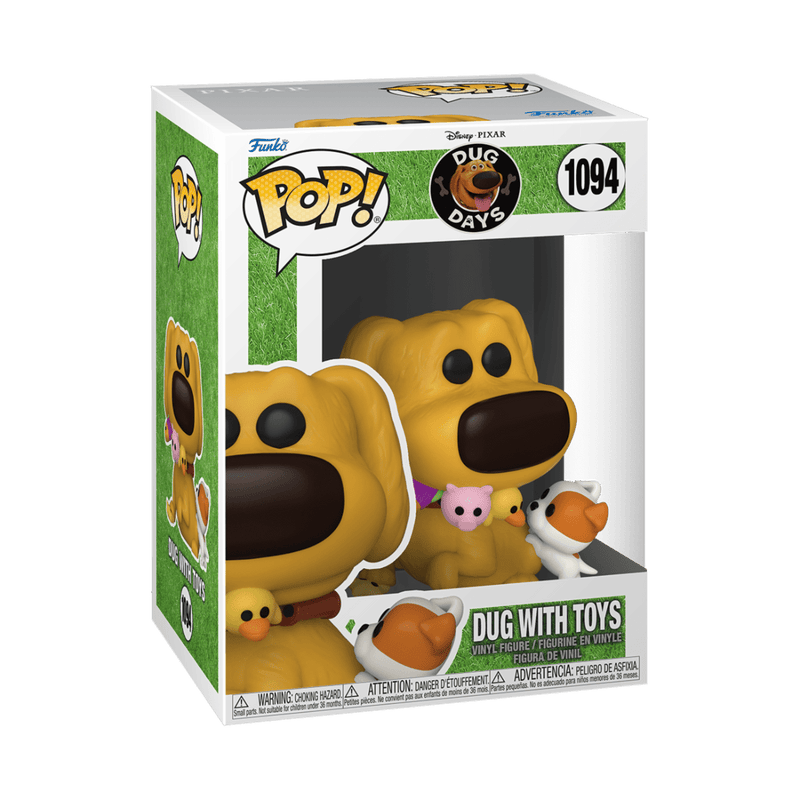 FUNKO POP DISNEY: DUG DAYS - DUG W/TOYS 889698573870