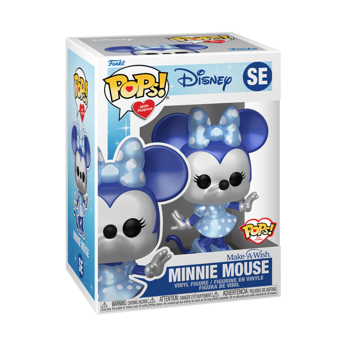 FUNKO POP DISNEY: M.A.WISH- MINNIE MOUSE (METALLIC) 889698636681