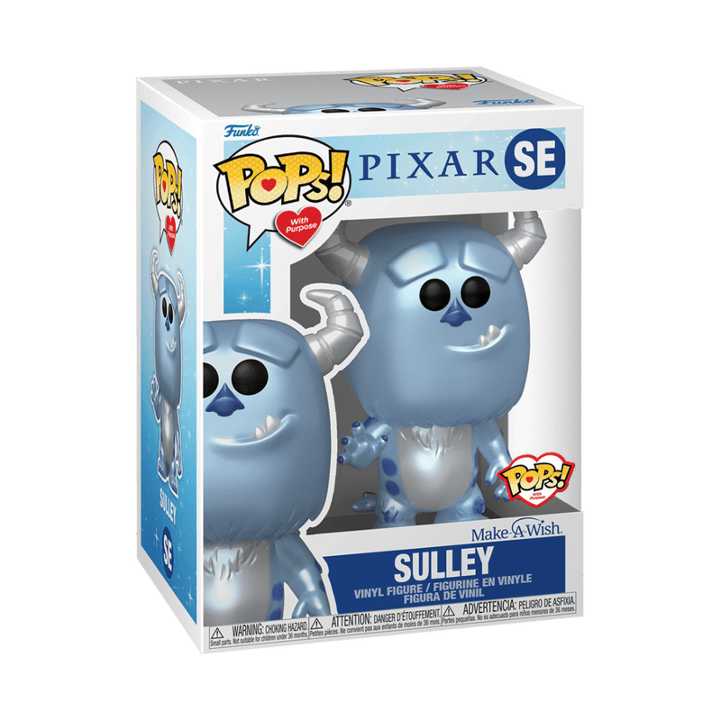 FUNKO POP DISNEY: M.A.WISH- SULLEY (METALLIC) 889698636704