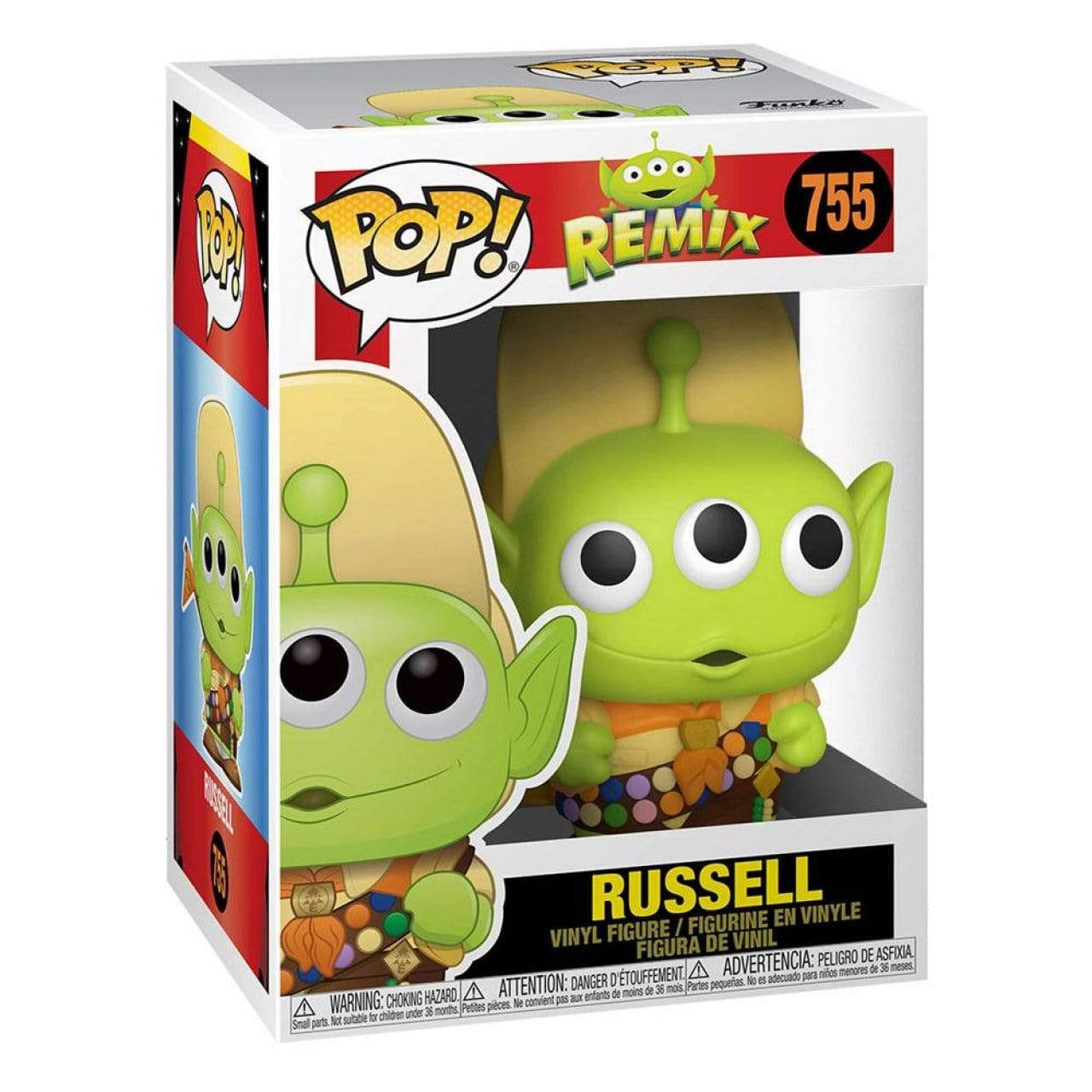 FUNKO POP DISNEY: PIXAR ALIEN REMIX -RUSSELL 889698493697
