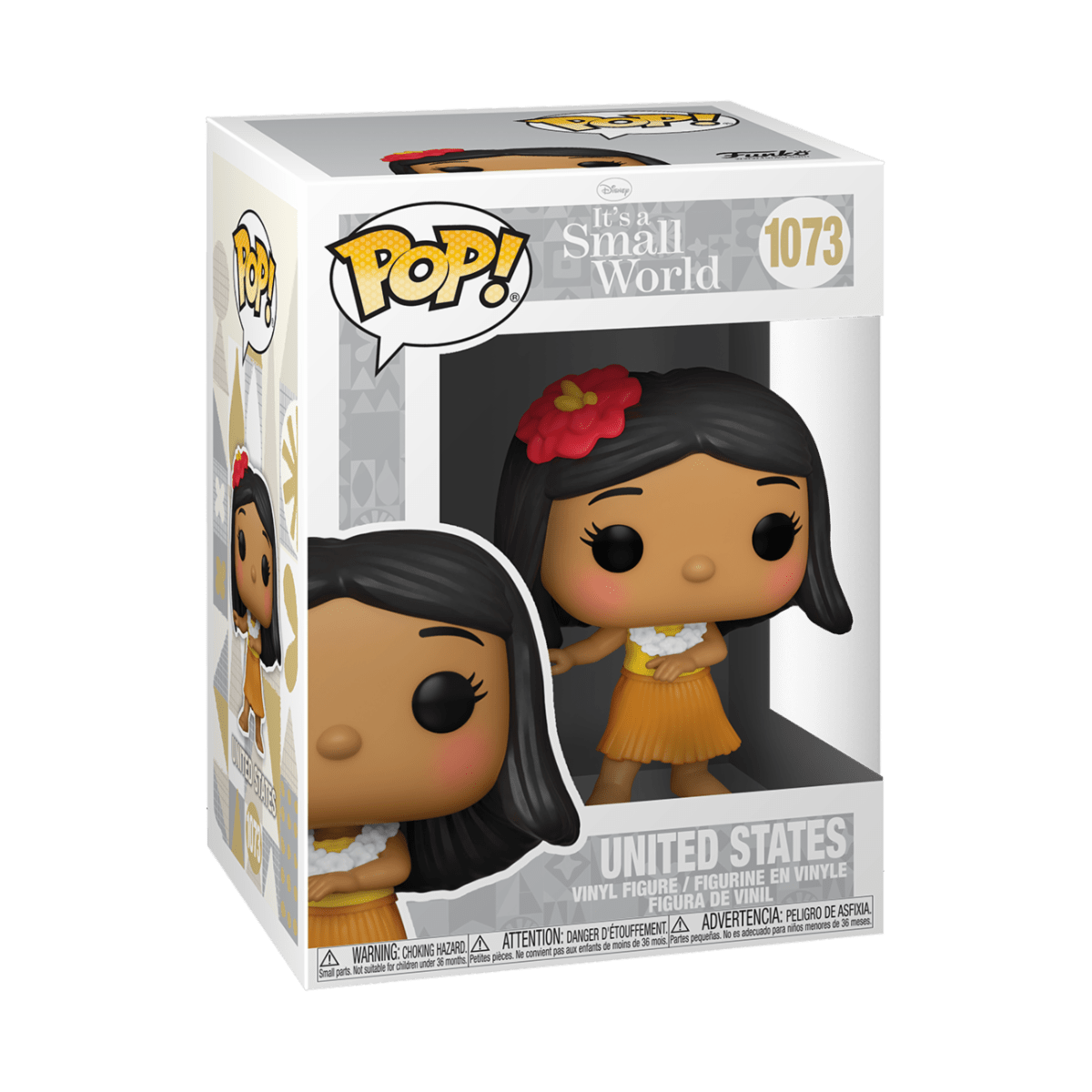 FUNKO POP DISNEY: SMALL WORLD - UNITED STATES 889698552592