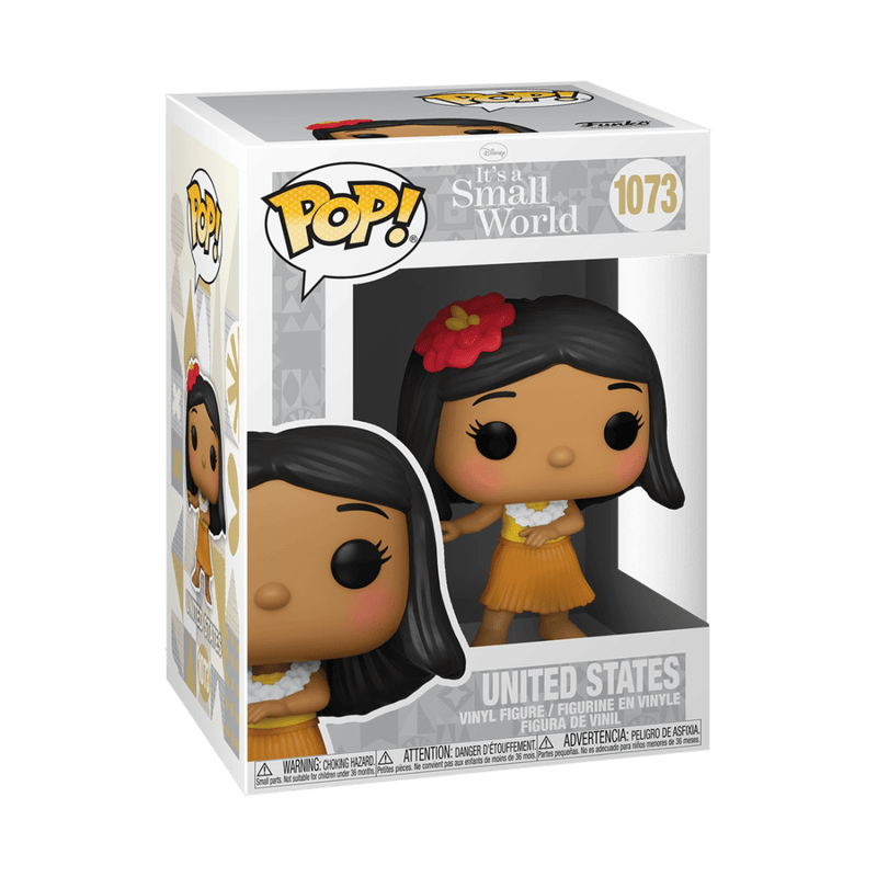 FUNKO POP DISNEY: SMALL WORLD - UNITED STATES 889698552592